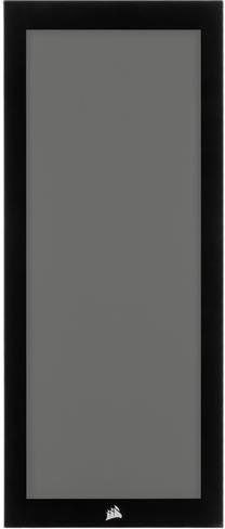 Panelis Corsair iCUE 4000X Front Tempered Glass Panel, melna krās.