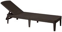 Lauko gultas Keter Jaipur, ruda sp., 187 cm x 58 cm x 29 cm