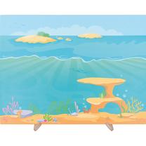 Magnētiskais dēlis Mega Magnetic Sea, 49 cm
