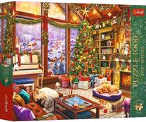 Dėlionė Trefl Christmas Evening, 68 cm x 48 cm, 1000 vnt.