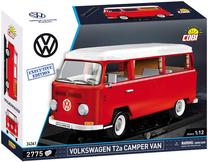 Konstruktorius Cobi Volkswagen T2a Camper Van 24361, 2775 vnt., raudona sp.