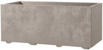 Gėlių vazonas Deroma 9DG16SZA, polipropilenas (pp)/polimeras, 79 cm x 39 cm, Ø 79 cm, smėlio ruda sp.