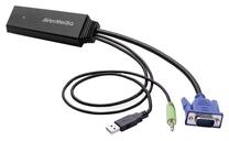 Adapteris AverMedia USB 2.0 male, Jack 3.5mm / HDMI