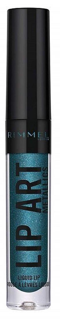 Lūpu krāsa Rimmel London Lip Art Metallics, 2 ml, 80 wicked