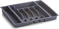 Stalčiaus organizavimo įdėklas Zeller 24891, 29 cm x 38 cm x 6.5 cm, plastikas, pilka sp.