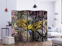 Širma Artgeist Stunning Graffiti Ii Paraventtc1952_Os, įvairių spalvų, 225 cm x 172 cm
