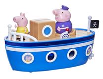 Komplekts Hasbro Peppa Pig Grandpa Pigs Cabin Boat F3631, daudzkrāsaina