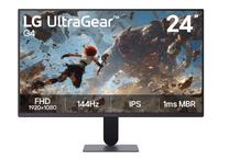 Monitorius LG LG UltraGear 24G411B-B, 24G411B-B.AEU, IPS, 144 Hz, FHD, 23.8"