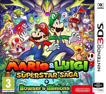 DS, 3DS žaidimas Nintendo Mario and Luigi: Superstar Saga + Bowser's Minions, anglų
