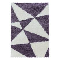 Kilimas vidaus Ayyildiz Tango Geometric, balta sp./violetinė sp., 290 cm x 200 cm