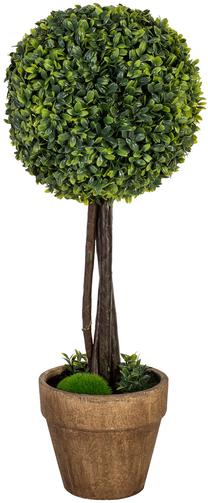Dirbtinė gėlė Home4you, ruda sp./žalia sp., 55 cm