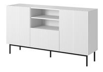 Komoda Cama Meble Pafos, balta sp., 90 cm x 40 cm x 150 cm