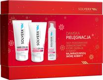 Набор для ухода за лицом и телом Solverx Sensitive Skin, 115 мл, 3 шт.