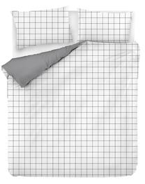 Patalynės užvalkalų komplektas Mijolnir Meridyen 162ELR2483, pilka sp., 50 x 70 cm, 200 x 220 cm