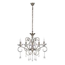 Valgusti rippuv Spot-Light Maestra, E14, 5 x 40 W, läbipaistev v./kuldne v. / kuldne v.