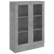 Vitrina VLX Chipboard 802754, pilka sp., 30.5 cm x 82.5 cm x 115 cm