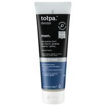 Очищающий гель Tołpa Dermo Men Face & Head 2in1, 100 мл