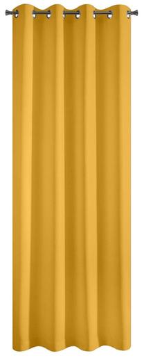 Naktinė užuolaida Adore, garstyčių sp., 140 cm x 250 cm