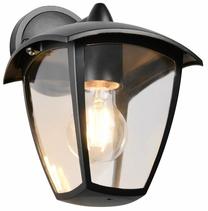 Sieninis lauko šviestuvas Trio Venta, 10W, E27, IP44, juoda sp., 20 cm x 24 cm