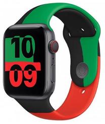 Умные часы Apple Watch Series 6 44mm ATAPPZASEMJ6U3W, черный цв.