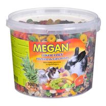Kārumi grauzējiem Megan, šinšilām/trušiem/jūras cūciņām, 1.11 kg