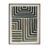 Reprodukcija Home4you Wally Green Maze 2, 60 cm x 80 cm