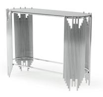 Konsoles galds Kalune Design Zen, hroma krās., 120 cm x 42 cm x 90 cm
