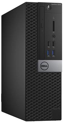 Stacionarus kompiuteris Dell OptiPlex 3040 SFF, atnaujintas Intel® Core™ i3-6100, 120 GB, DDR3L 4 GB, HDD 120 GB, Nvidia GeForce GT 1030 2 GB GDDR5, Windows 10 Pro RM26565
