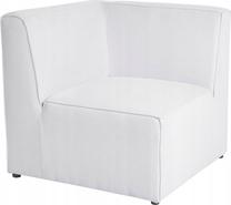 Modulinė sofa Beliani Lemvig, balta sp., 83 x 83 cm x 78 cm