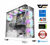 Stacionārs dators Mdata Gaming Intel® Core™ i7-12700F, 1256 GB, DDR4 8 GB, SSD+HDD 256 GB 1 TB, Nvidia GeForce RTX 4060 Ti 8 GB, Windows 11