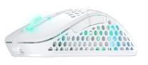 Belaidė žaidimų pelė Xtrfy M4, usb / ps/2 laidas, balta sp.