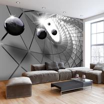 Fototapete Artgeist Steel Illusion XLFT1133, 175 cm x 175 cm