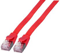 Сетевой кабель EFB RJ-45, RJ-45, 2 м, красный цв.