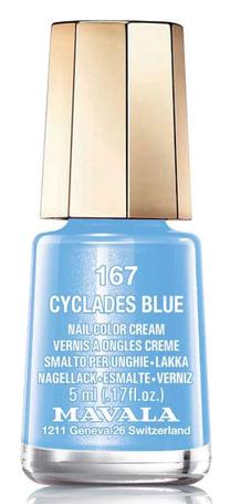 Nagų lakas Mavala Mini Color, cyclades blue sp., 5 ml