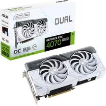 Vaizdo plokštė Asus GeForce RTX 4070 Super DUAL-RTX4070S-O12G-WHITE, 12 GB, GDDR6X
