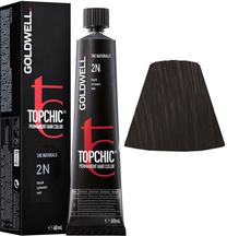 Matu krāsa Goldwell Topchic, melns krās., 2N, 60 ml