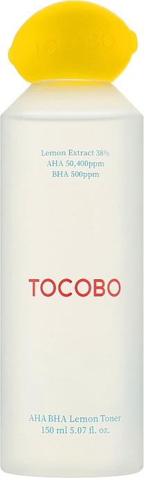 Тоник для лица Tocobo AHA BHA Lemon, 150 мл