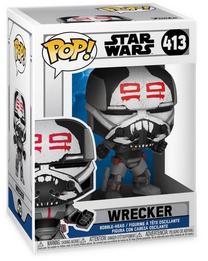Rotaļlietu figūriņa Funko Pop! Star Wars Clone Wars Wrecker 413, 9 cm, daudzkrāsaina