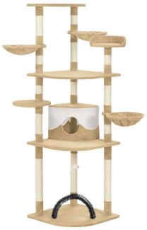 Kačių draskyklė VLX Cat Tree, 60 cm x 60 cm x 190 cm