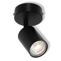 Šviestuvas nukreipiamasis Osram Plate, GU10, 1 x 6 W, juoda sp. / juoda sp.