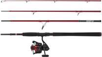 Spiningas Penn Fierce IV Travel Spin Combo 20-80g 1558960, 270 cm, 255 g, juoda sp./raudona sp.