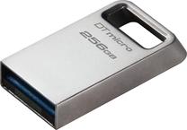 USB atmintinė Kingston DataTraveler Micro G2, sidabro sp., 256 GB