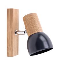 Valgusti kohtvalgusti Spotlight Svenda 2227174, E27, 1 x 60 W, must v. / pruun v.