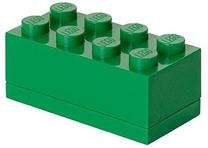 Rotaļlietu kastes, paredzēts uzglabāšanai Room Copenhagen Storage Mini Box 8, zaļa krās., 9.3 x 4.6 x 4.3 cm