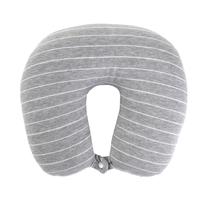 Ceļojumu spilvens Homla Erin, balta krās./pelēka krās., 30 cm x 30 cm