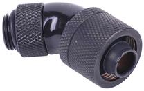 Jungtis Alphacool Compression Fitting 45°, 5.02 cm, juoda sp.