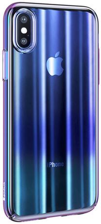 Чехол для телефона Baseus, синий цв., Apple