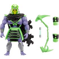 Žaislinė figūrėlė Mattel Masters Of The Universe Turtles Of Grayskull Skeletor HTH14, 14 cm, juoda sp./žalia sp./violetinė sp.