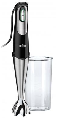 Rokas blenderis Braun Multiquick 7 MQ700 Soup, melna krās.