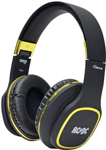 Laidinės ausinės iDance ACDC, aukso/juoda